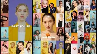 Thumbnail: 15 Vertical Grid Transitions - Free Photo Slideshow Pack (Ae, Pr)