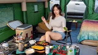 Thumbnail: The Perfect Summer Solo Camping Trip with New Camping Gear | Zonkoo Vega Inflatable Tent