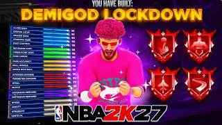 Thumbnail: THE #1 LOCKDOWN BUILD IN NBA 2K27 IS CAUSING PG'S TO UNINSTALL💀....BEST LOCK BUILD NBA 2K27