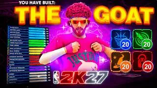 Thumbnail: My "GOAT" BUILD is CRACKING NBA 2K27! BEST POINT GUARD BUILD NBA 2K27