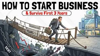 Thumbnail: How to Start a Business and Survive the First 3 Years (Most Don't)