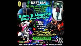 Thumbnail: JERRY DAN - DIRTY DAN - BIKES & LINGERIE BIRTHDAY & GARDEN PARTY PROMO (JULY 18TH 2026)