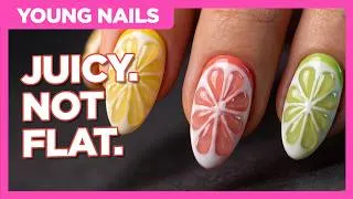 Thumbnail: How to Build 3D Fruit Nails That Look Expensive | Citrus Nail Art