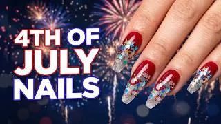 Thumbnail: Get Ready for Fireworks with this RED Ombre Nail Art Tutorial for 4th of July