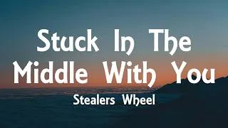 Thumbnail: Stealers Wheel - Stuck In The Middle With You (Lyrics)