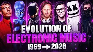 Thumbnail: THE EVOLUTION OF ELECTRONIC MUSIC (1969 - 2026)
