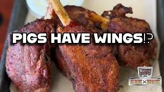 Thumbnail: What Are Pig Wings?! We Smoke AND Fry Them