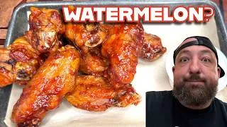 Thumbnail: We Put WATERMELON on Smoke Fried Wings?!