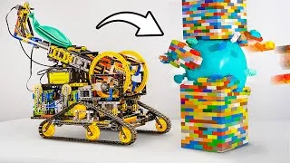 Thumbnail: Lego Engineering: Machines vs Tower Challenge