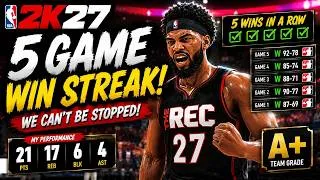 Thumbnail: NBA 2K27 | 5 Straight Wins in The Rec! This Center Build Is WORKING