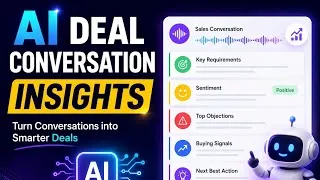 Thumbnail: AI Deal Conversation Insights💭 | Turn your sales conversations into actionable deal🥳