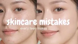 Thumbnail: 5 skincare mistakes every teen makes (don't do this!)🚫