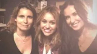 Thumbnail: Miley Cyrus on set of LOL: Laughing Out Loud with Co-Stars