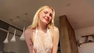 Thumbnail: 4K Transparent Bodysuit Try On Haul ! See Through ❤️