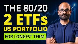 Thumbnail: The 2-ETF US Portfolio That Beats 90% of Investors! | Investing in US Market From India