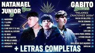 Thumbnail: 💥 Natanael Cano & Junior H & Gabito Ballesteros 🔥 MIX PROHIBIDO 2026 😱 Canciones más VIRALES