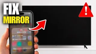 Thumbnail: How To Fix iPhone Screen Mirroring Not Working (Quick Guide)