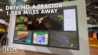 Thumbnail: We drive a John Deere tractor 1,288 miles away at CES 2024