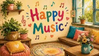 Thumbnail: 🎵 Happy Music ☀️ Cheerful & Upbeat Background Music for a Great Day