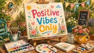 Thumbnail: 🌈 Positive Vibes Only ☀️ Happy & Uplifting Music to Start Your Day