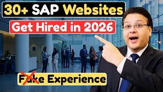 Thumbnail: No Experience? These 30 SAP Websites Can Still Get You Hired 🔥