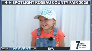 Thumbnail: Roseau County Fair 4 H Spotlight Day 2, 2026