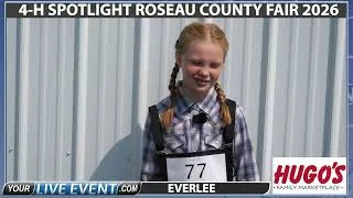 Thumbnail: Roseau County Fair 4-H Spotlight Day 1 2026