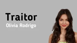Thumbnail: Traitor - Olivia Rodrigo (Lyrics)