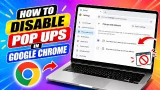 Thumbnail: How To Disable Pop Ups in Google Chrome (2026)