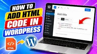 Thumbnail: How To Add HTML Code In WordPress (Step by Step)