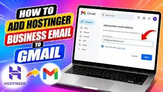 Thumbnail: How To Add Hostinger Business Email To Gmail (2026)