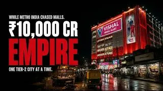 Thumbnail: How Vishal Mega Mart Built a ₹10,000+ Crore Retail Empire Without Metro India #retail #d2c