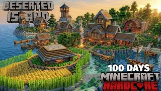Thumbnail: I Turned a Deserted Island Into a Medieval Village in Minecraft Hardcore 🏝️ hindi💥