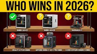 Thumbnail: 6 Best Multicolor 3D Printers in 2026 - Don't buy one before Watching this!