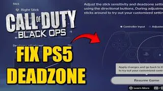 Thumbnail: How to FIX Deadzones on Black Ops 1 & 2 on PS5 with EDGE Controller