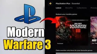 Thumbnail: How to Get Call of Duty Modern Warfare 3 on PS5! (July 2026 PS Plus Games of the Month)