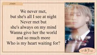Thumbnail: Jimin (지민) - Who (Lyrics)