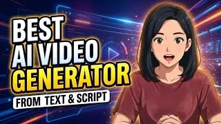 Thumbnail: Best AI Video Generator from Text and Script | Hypernatural AI Explained
