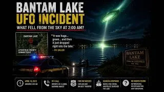 Thumbnail: Bantam Lake: The Whale Sized UFO Incident  #uap #alien #connecticut #mystery