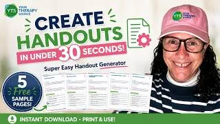 Thumbnail: Create Handouts in Under 30 Seconds