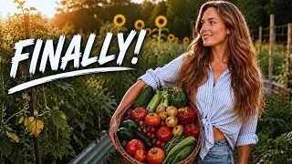 Thumbnail: After Everything This Garden Went Through… Look at Our Harvest! 