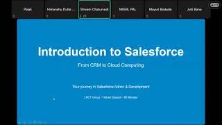 Thumbnail: Salesforce Introductory Session.