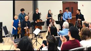 Thumbnail: "Happy" for String Octet and Piano