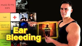 Thumbnail: Worst Music To Listen To At The Gym (TIER LIST)