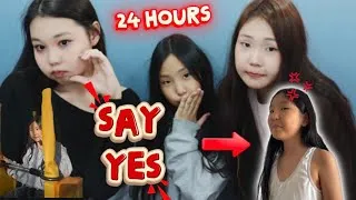 Thumbnail: 24 ЦАГИЙН ТУРШ "YES" ГЭЖ ХЭЛЭХ CHALLENGE😱💸