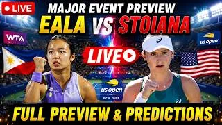 Thumbnail: Alex Eala vs Mary Stoiana US Open 2026 🔥 Match Preview, Prediction & Key Battles!