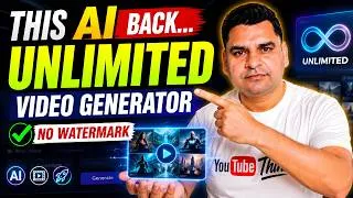 Thumbnail: This AI Video Generator BACK Again! 😍 Create FREE & UNLIMITED AI Videos Without Watermark