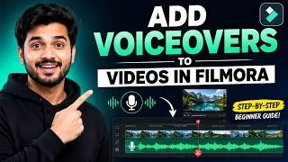 Thumbnail: How to Add Voiceovers to Videos in Filmora | Step-by-Step Beginner Guide (2026)