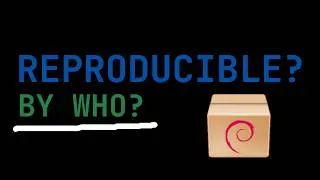Thumbnail: REPRODUCIBLE PACKAGES ARE USELESS
