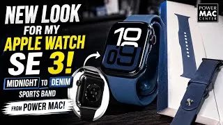 Thumbnail: SPORTS BAND MIDNIGHT TO DENIM! APPLE WATCH SE 3